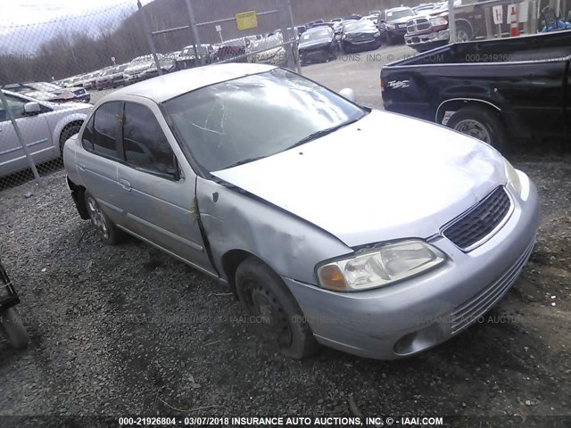 3N1CB51D93L808847 - 2003 NISSAN SENTRA XE/GXE SILVER photo 1