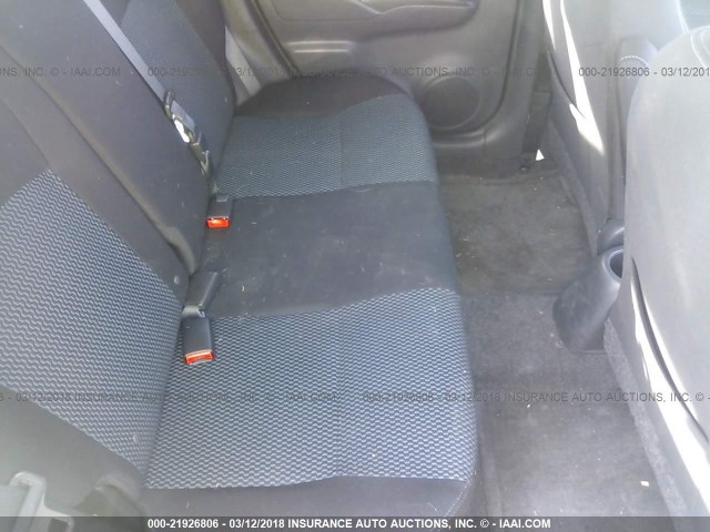 3N1CE2CP2FL439766 - 2015 NISSAN VERSA NOTE S/S PLUS/SV/SL/SR WHITE photo 8