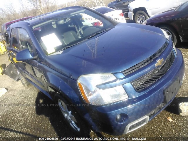 2CNDL737486042518 - 2008 CHEVROLET EQUINOX SPORT BLUE photo 1