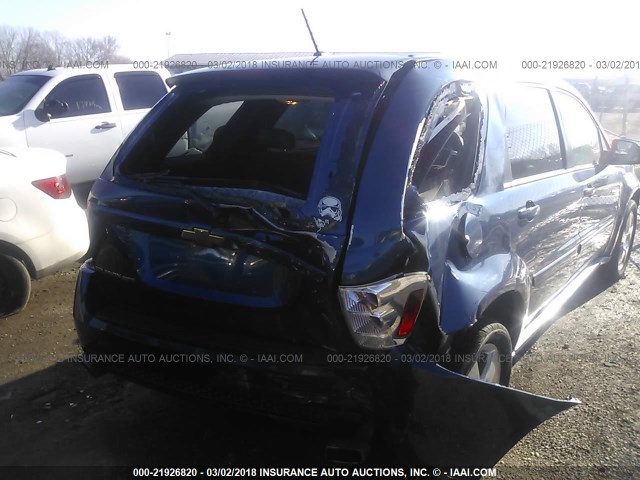 2CNDL737486042518 - 2008 CHEVROLET EQUINOX SPORT BLUE photo 6