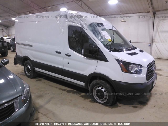 1FTNR1CG0FKA40604 - 2015 FORD TRANSIT T-250 WHITE photo 1