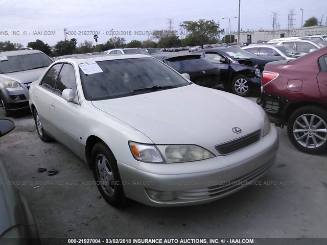 JT8BF28G2X0211598 - 1999 LEXUS ES 300 WHITE photo 1