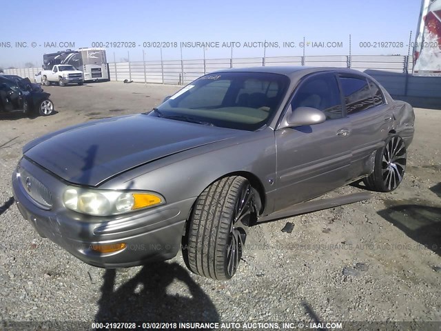 1G4HP54K52U211838 - 2002 BUICK LESABRE CUSTOM GOLD photo 2