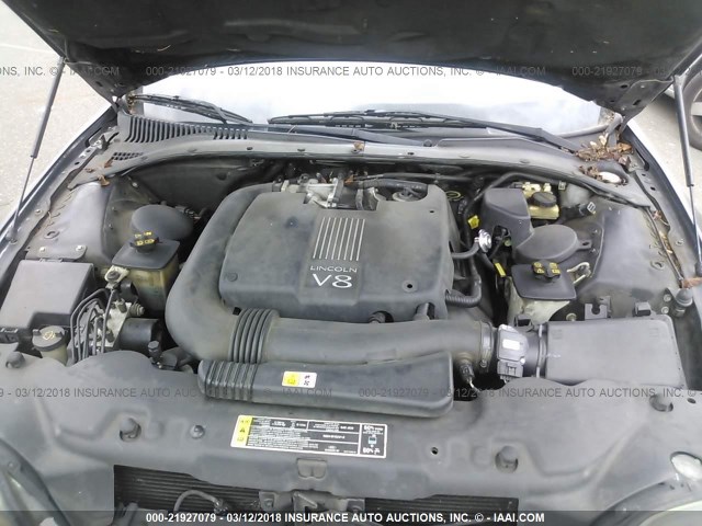1LNHM87A51Y660134 - 2001 LINCOLN LS BLACK photo 10