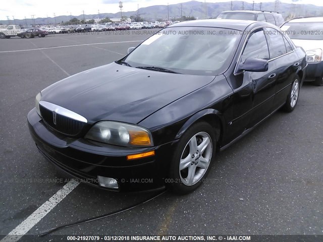 1LNHM87A51Y660134 - 2001 LINCOLN LS BLACK photo 2
