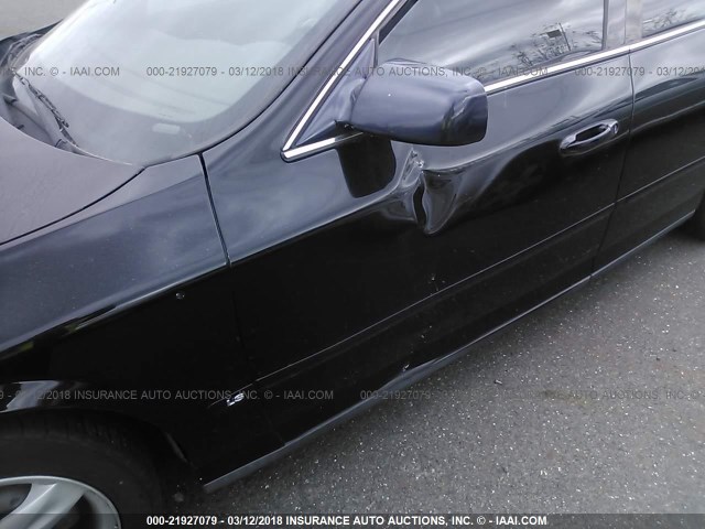 1LNHM87A51Y660134 - 2001 LINCOLN LS BLACK photo 6