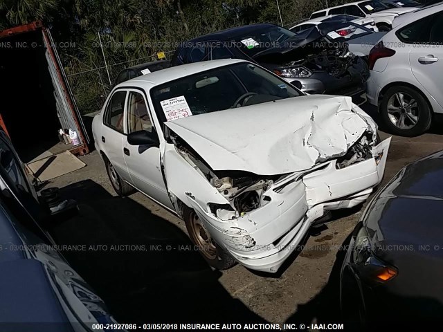1NXBR12E1XZ173358 - 1999 TOYOTA COROLLA VE/CE/LE 白色 照片 1