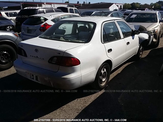 1NXBR12E1XZ173358 - 1999 TOYOTA COROLLA VE/CE/LE 白色 照片 4