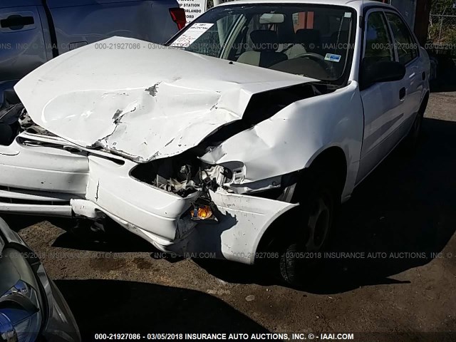 1NXBR12E1XZ173358 - 1999 TOYOTA COROLLA VE/CE/LE 白色 照片 6