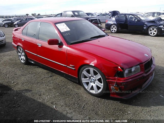 WBACB4325SFM25576 - 1995 BMW 325 I AUTOMATIC RED photo 1