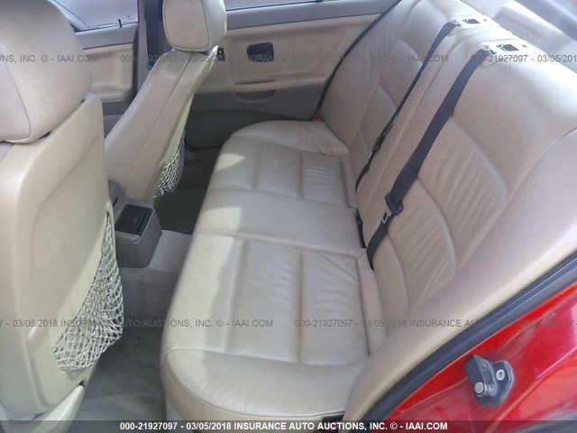 WBACB4325SFM25576 - 1995 BMW 325 I AUTOMATIC RED photo 8