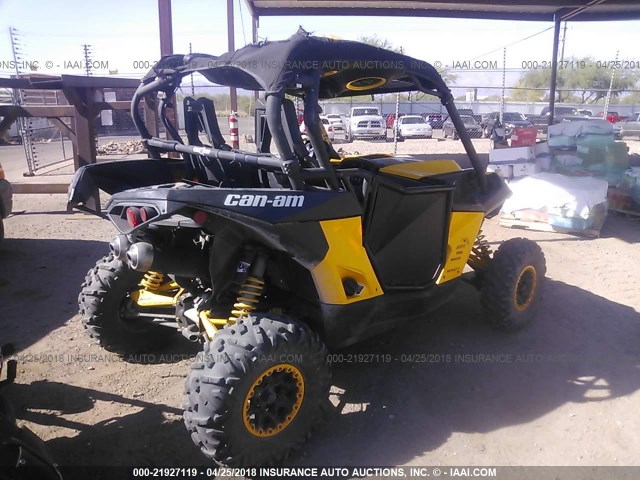 3JBPXLP18DJ001799 - 2013 CAN-AM MAVERICK 1000R X RS YELLOW photo 4