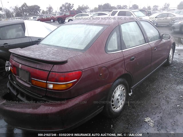 1G8JS54F32Y543822 - 2002 SATURN L100 RED photo 4