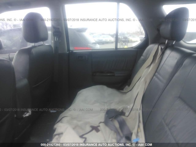 4S6DM58W9Y4420181 - 2000 HONDA PASSPORT EX/LX 银色 照片 8