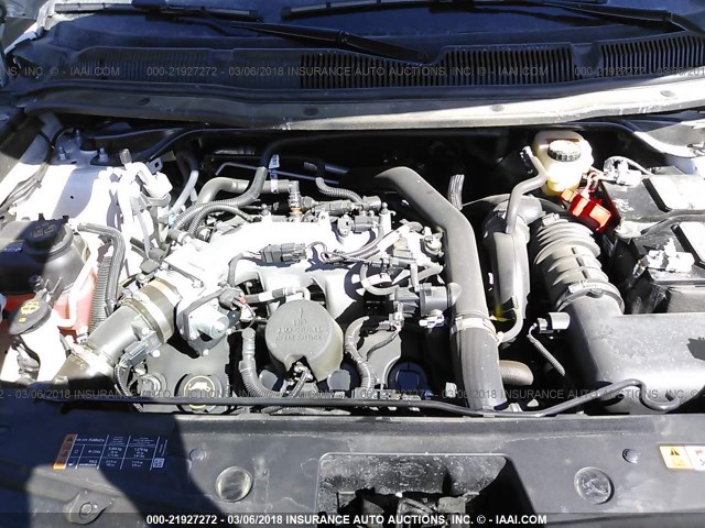 1FM5K8ATXHGC35432 - 2017 FORD EXPLORER POLICE INTERCEPTOR WHITE photo 10