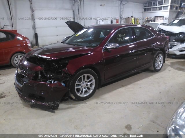 1G11C5SL5FF131391 - 2015 CHEVROLET MALIBU 1LT 红色 照片 2