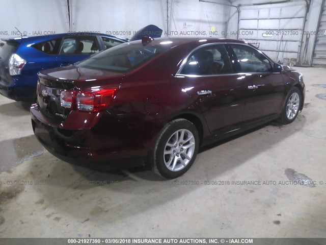 1G11C5SL5FF131391 - 2015 CHEVROLET MALIBU 1LT 红色 照片 4