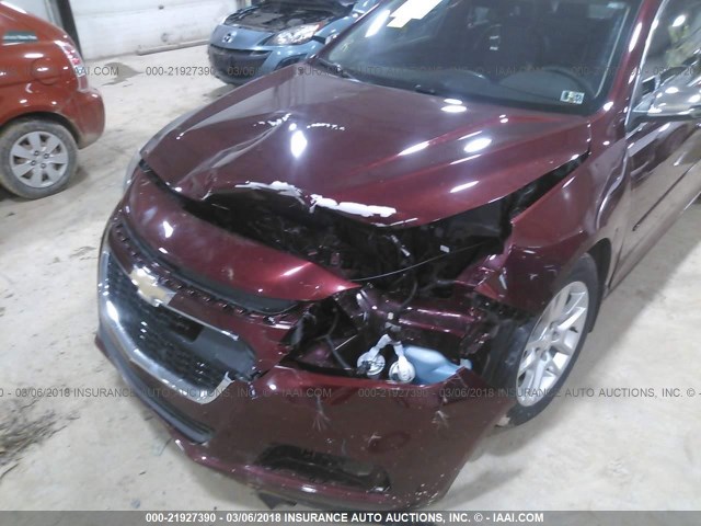1G11C5SL5FF131391 - 2015 CHEVROLET MALIBU 1LT 红色 照片 6