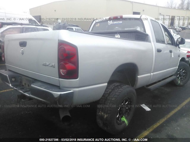 3D7KS28A87G828188 - 2007 DODGE RAM 2500 ST/SLT 灰色 照片 4