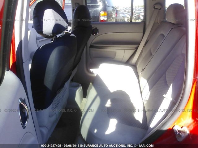 3GNDA33DX8S572722 - 2008 CHEVROLET HHR LS RED photo 8