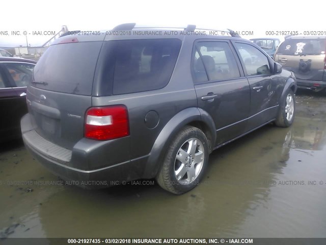 1FMDK06145GA08110 - 2005 FORD FREESTYLE LIMITED GRAY photo 4