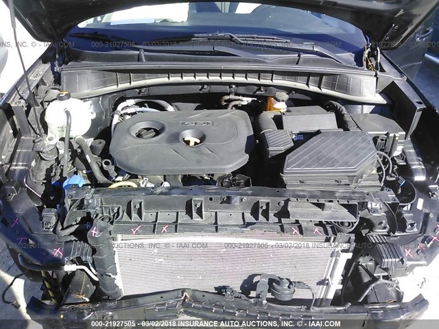 KM8J3CA43GU037377 - 2016 HYUNDAI TUCSON LIMITED/SPORT AND ECO/SE BLACK photo 10