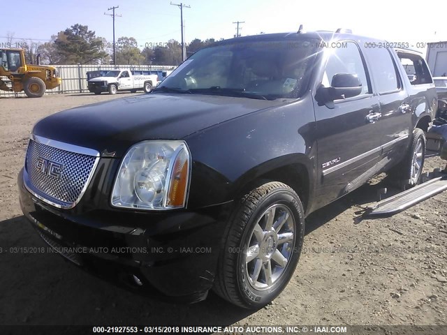 1GKUCMEF4AR251151 - 2010 GMC YUKON XL DENALI BLACK photo 2