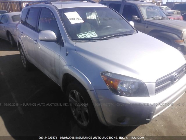 JTMZK32V786011758 - 2008 TOYOTA RAV4 SPORT SILVER photo 1