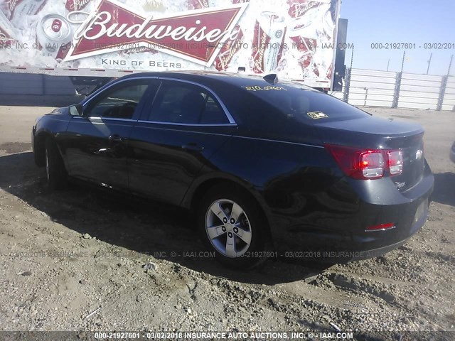 1G11B5SA9DF170970 - 2013 CHEVROLET MALIBU LS შავი ფოტო 3