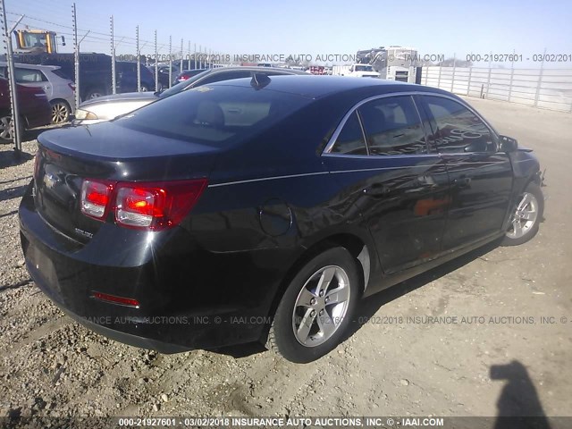 1G11B5SA9DF170970 - 2013 CHEVROLET MALIBU LS შავი ფოტო 4