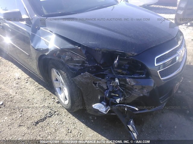 1G11B5SA9DF170970 - 2013 CHEVROLET MALIBU LS შავი ფოტო 6