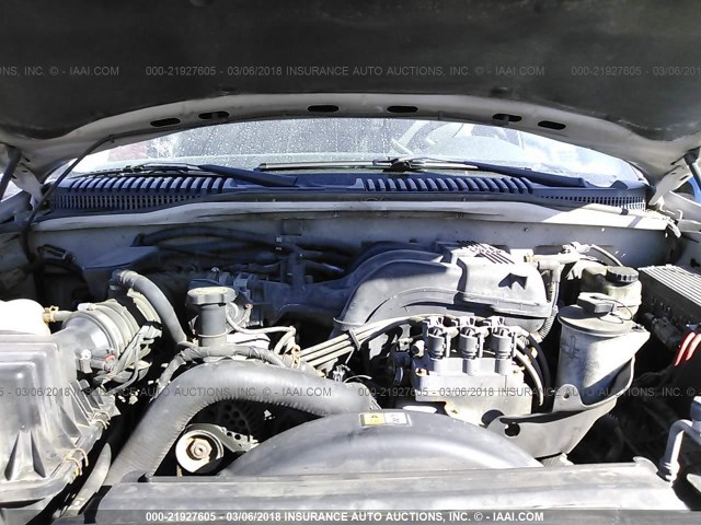 1FMZU72KX5UA91776 - 2005 FORD EXPLORER XLS/XLS SPORT SILVER photo 10