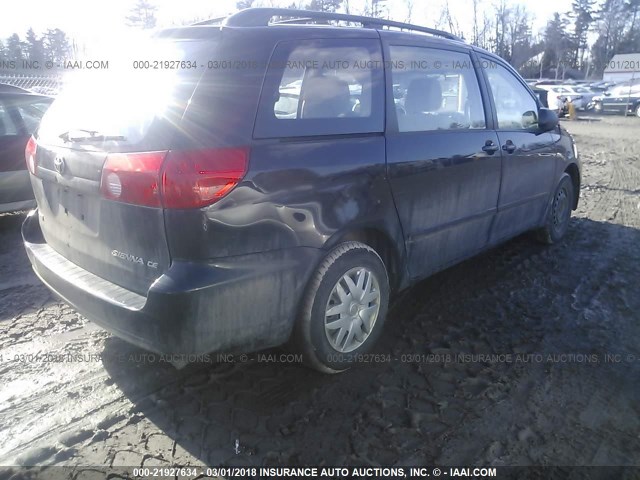 5TDKK4CC6AS342583 - 2010 TOYOTA SIENNA CE/LE BLACK photo 4