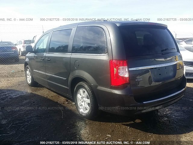 2A4RR5DG5BR712332 - 2011 CHRYSLER TOWN & COUNTRY TOURING GRAY photo 3