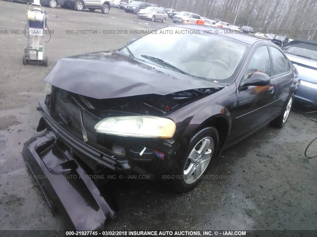 1B3EL46X23N551189 - 2003 DODGE STRATUS SE/SXT PURPLE photo 2