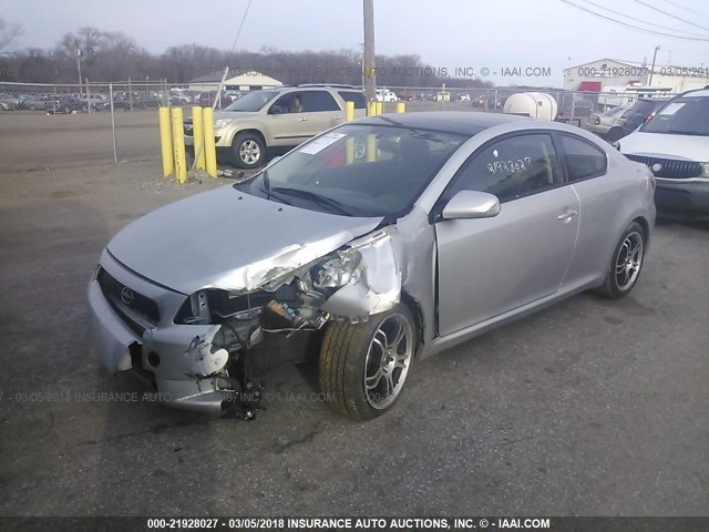 JTKDE167380225112 - 2008 TOYOTA SCION TC 银色 照片 2