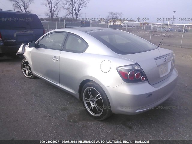 JTKDE167380225112 - 2008 TOYOTA SCION TC 银色 照片 3
