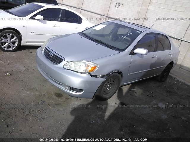 2T1BR32E17C759667 - 2007 TOYOTA COROLLA CE/LE/S GRAY photo 2