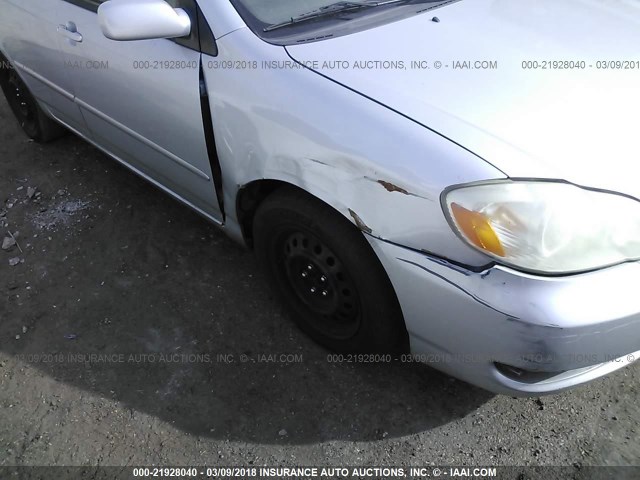 2T1BR32E17C759667 - 2007 TOYOTA COROLLA CE/LE/S GRAY photo 6