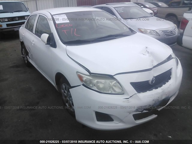 JTDBL40E49J040897 - 2009 TOYOTA COROLLA LE/XLE WHITE photo 1