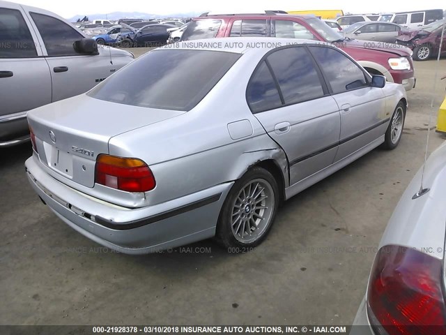 WBADN5347YGC95759 - 2000 BMW 540 I SILVER photo 4