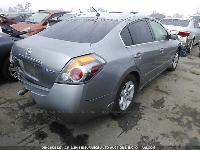 1N4CL21E59C110473 - 2009 NISSAN ALTIMA HYBRID GRAY photo 4