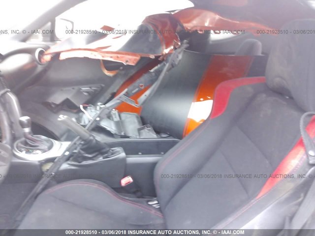 JF1ZNAA15E8709429 - 2014 TOYOTA SCION FR-S ნარინჯისფერი ფოტო 8