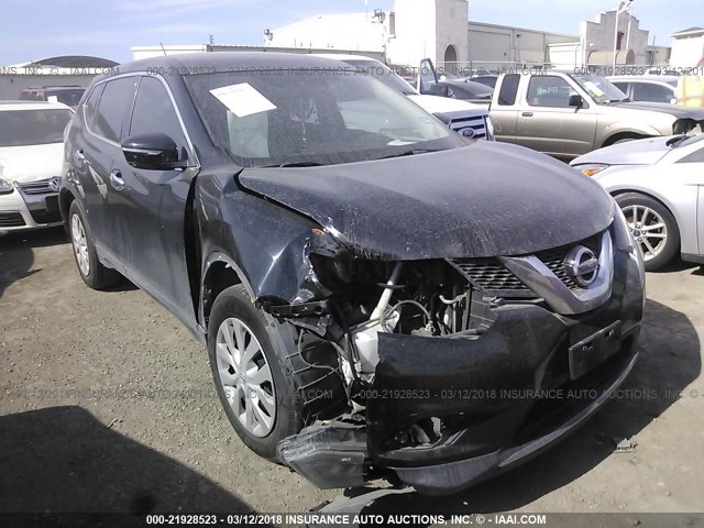 5N1AT2MT6EC873359 - 2014 NISSAN ROGUE S/SL/SV BLACK photo 1