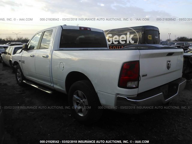 1C6RR6GT3ES324725 - 2014 RAM 1500 SLT WHITE photo 3