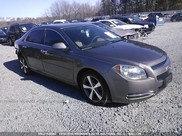 1G1ZC5E09CF148372 - 2012 CHEVROLET MALIBU 1LT 棕色 照片 1