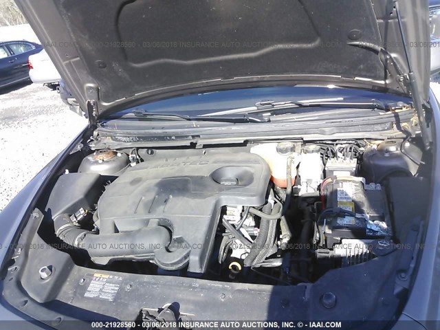 1G1ZC5E09CF148372 - 2012 CHEVROLET MALIBU 1LT 棕色 照片 10