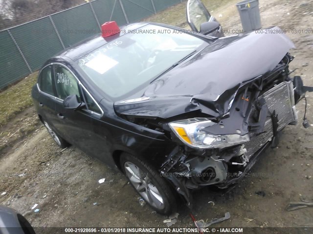 1G4PP5SK4D4134476 - 2013 BUICK VERANO BLACK photo 1