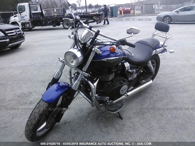 SMT915RN5DT571845 - 2013 TRIUMPH MOTORCYCLE SPEEDMASTER  BLUE photo 2