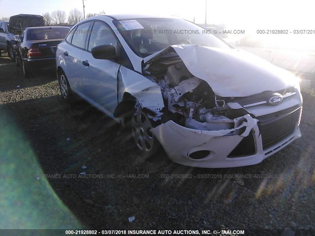 1FADP3E28DL199768 - 2013 FORD FOCUS S WHITE photo 1